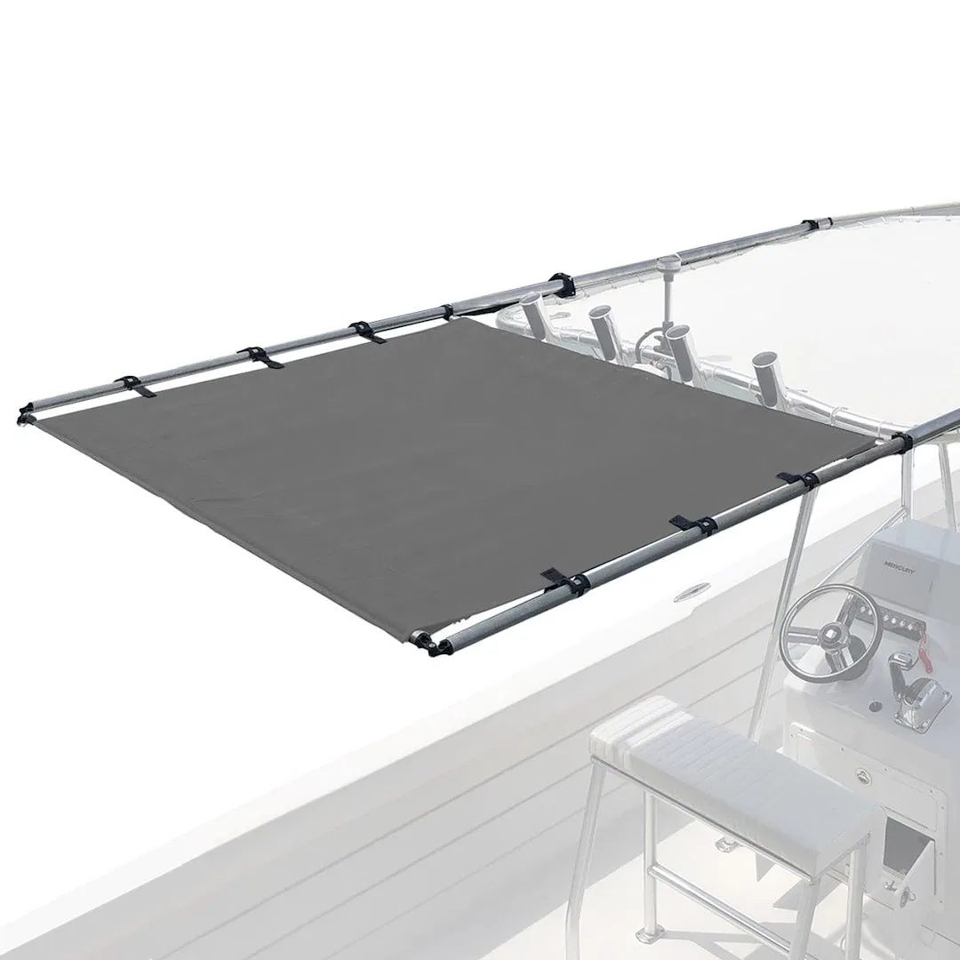 2021026257 – TAYLOR MADE Boat T-Top Shade Extension, Use Top Cover And Protect Boat Deck Aft Of T-Top From Rain And S...